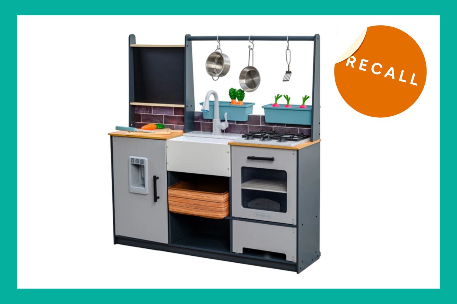 Nearly 200,000 Play Kitchens Recalled After Child Dies