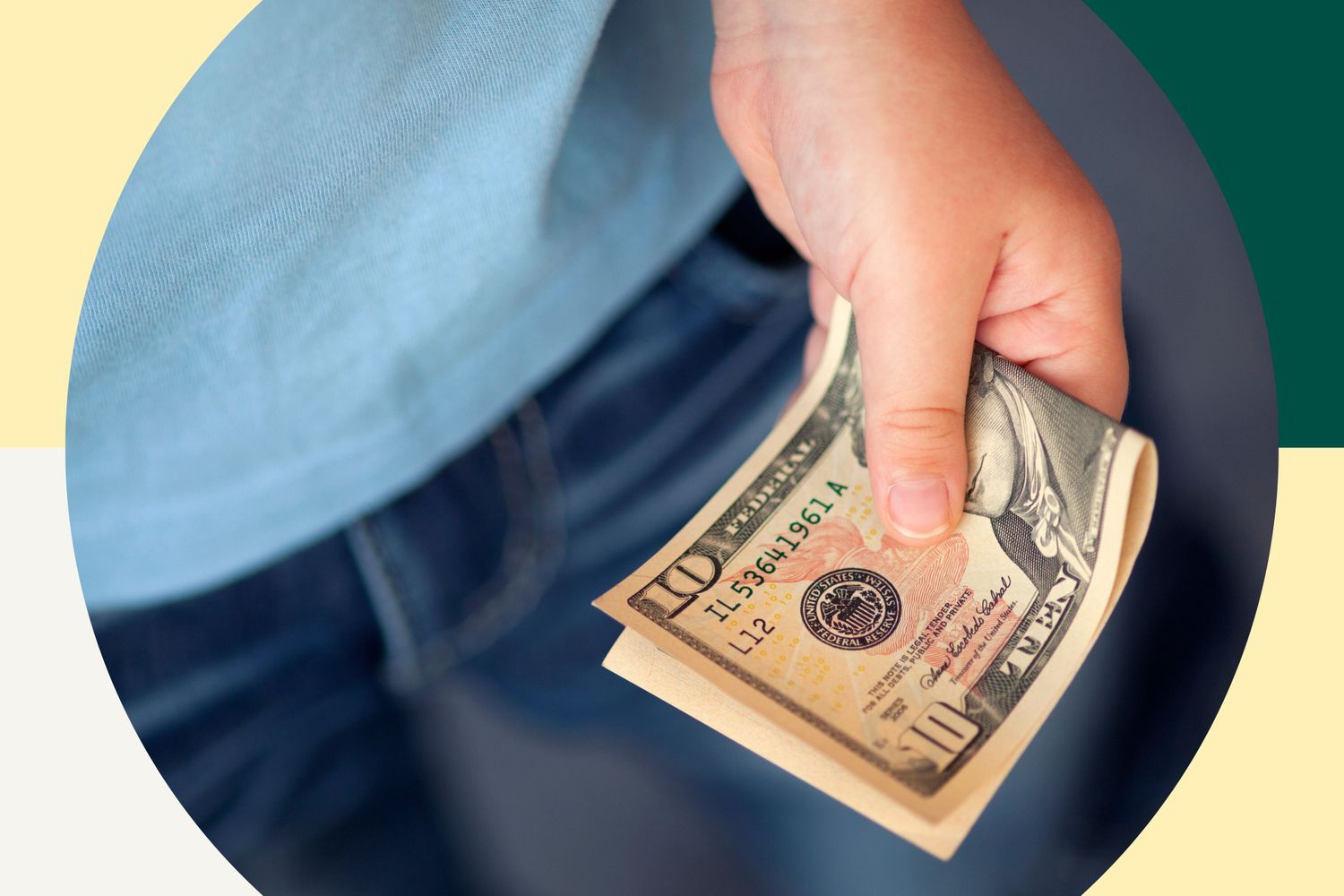 A Parent Lets Their Kid Choose How To Handle Found Money