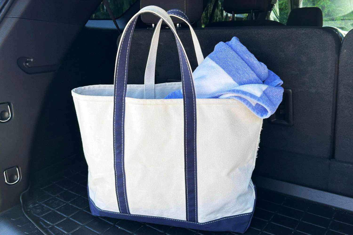 The L.L. Bean Boat and Tote Holds Everything Moms Need