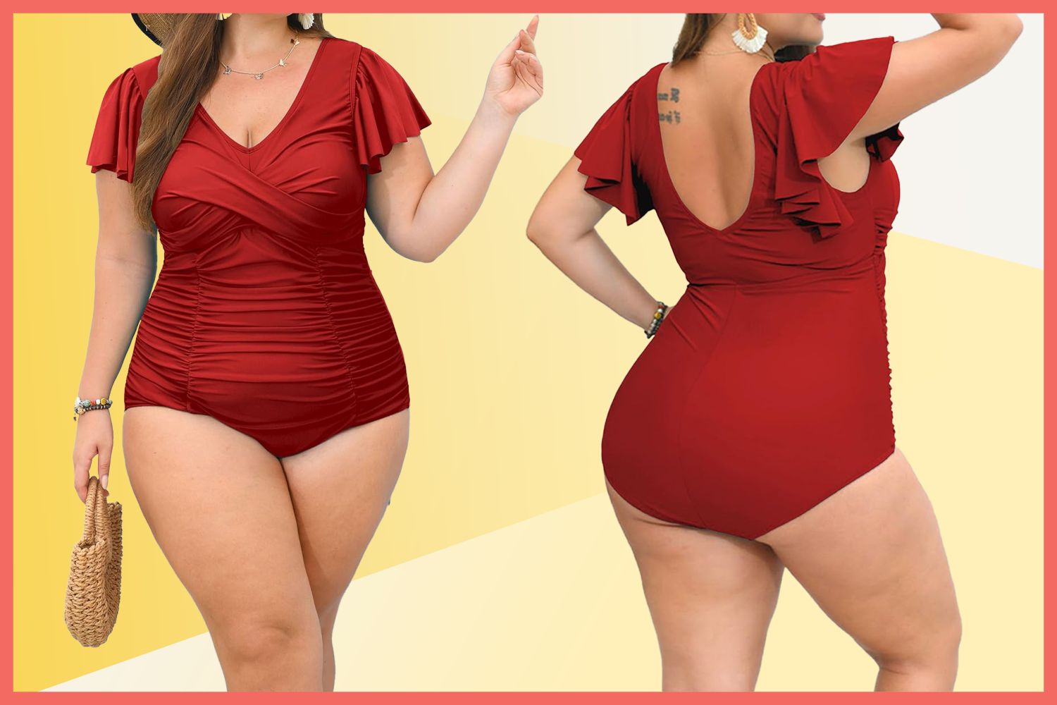 This $19 Amazon Swimsuit Fits & Flatters Plus-Size Moms