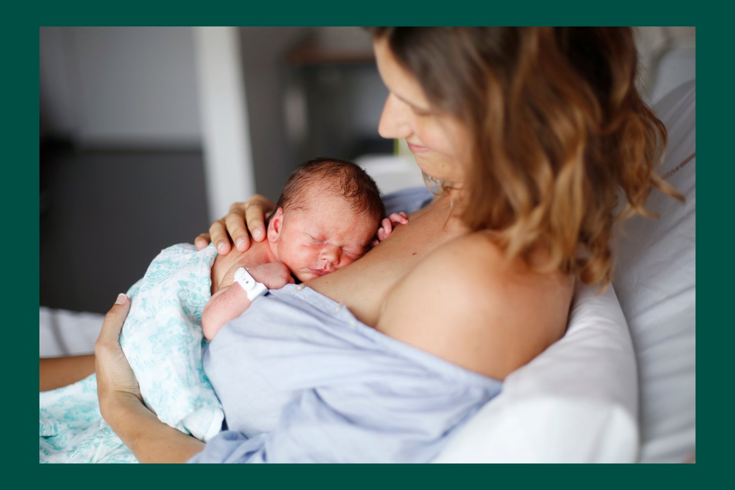 How Letting Your Newborn Practice the ‘Breast Crawl’ Helps With Breastfeeding